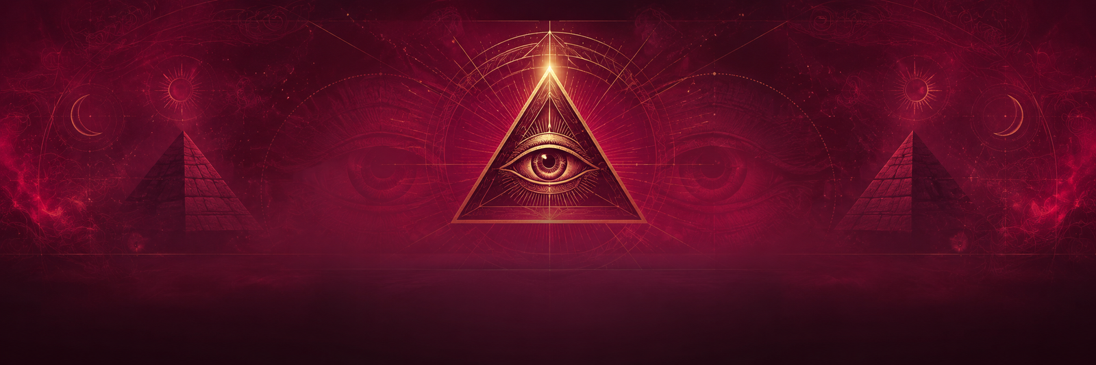 Educational illustration of Illuminati symbols and their historical representations.